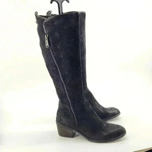 DONALD PLINER LEATHER  BOOTS